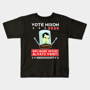 Nixon Always Wins Kids T-Shirt